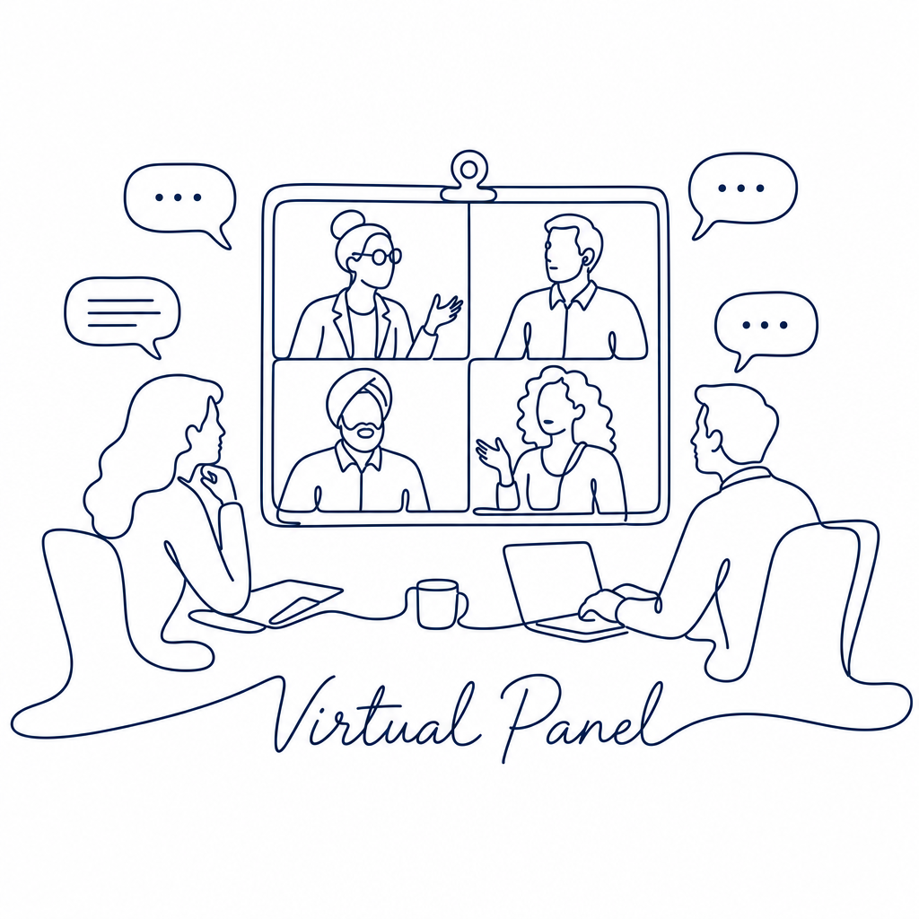 Virtual key-person panel